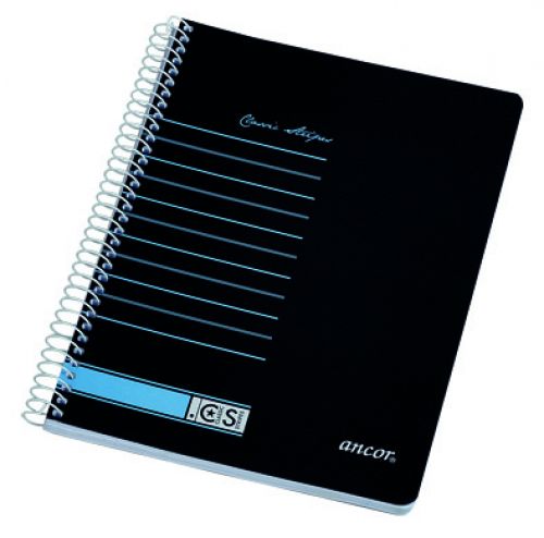 Caderno Capa Flexível Classic Stripes Ref. CCM-CST-A4P1 Azul , Ancor , PA20CCMCSTA4P1001 , 5604730040104